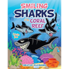 Smiling Sharks of the Coral Reef Coloring Book - Paperback