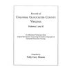 Records of Colonial Gloucester County, Virginia - Paperback