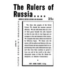 The Rulers Of Russia - Paperback