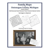 Family Maps of Ontonagon County, Michigan - Paperback