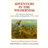 Adventures in the Wilderness: The American Journals of Antoine de Boubainville - Paperback