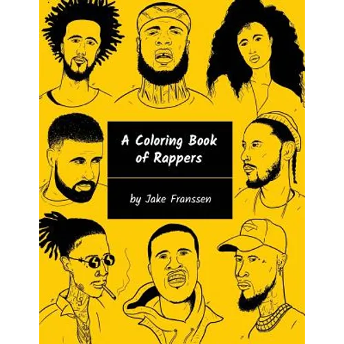 A Coloring Book of Rappers - Paperback