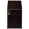 Victor Boyleston 7-in-1 3-Speed Turntable Music Center w Album Storage and USB Port