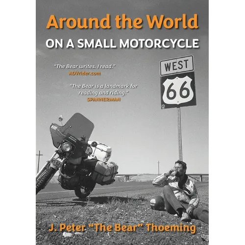 Around the world on a small motorcycle - Paperback