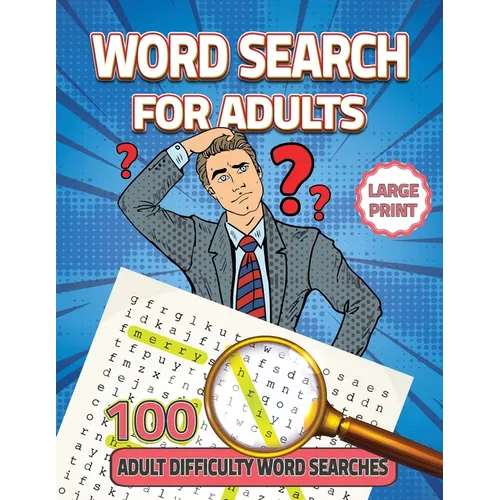 Word Search for Adults Large Print - Paperback