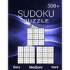 500+ Sudoku Puzzle Book for Adults Easy Medium Hard: Sudoku Variation, Big Book of 9x9 Irregular Sudoku Puzzles, Challenging suduko Game Book, Tons of - Paperback