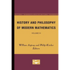 History and Philosophy of Modern Mathematics: Volume XI - Paperback