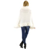 Fur Short Length Shawl SH923 (2PC)