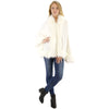 Fur Short Length Shawl SH923 (2PC)