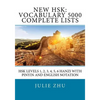 New HSK: Vocabulary 5000 Complete Lists: HSK Levels 1, 2, 3, 4, 5, 6 Hanzi with PinYin and English Notation - Paperback
