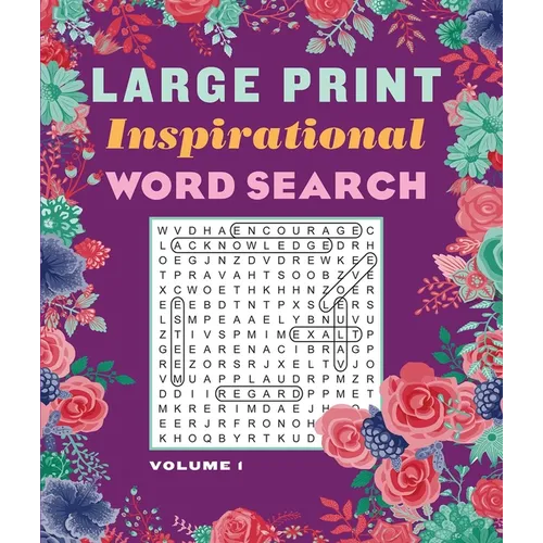 Large Print Inspirational Word Search Volume 1 - Paperback
