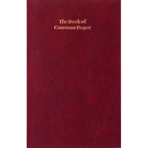 Book of Common Prayer, Enlarged Edition, Burgundy, Cp420 701b Burgundy - Hardcover
