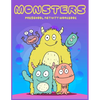 Monster Preschool activity Workbook: A Fun and Educational Children's Workbook for Pre-K to First Grade, Cute Monsters Coloring, Counting, shape, Matc - Paperback
