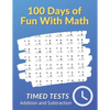 100 Days of Fun With Math: 0-20 Addition and Subtraction Math Drills for Grades K-2 - Reproducible Practice Problems - Paperback