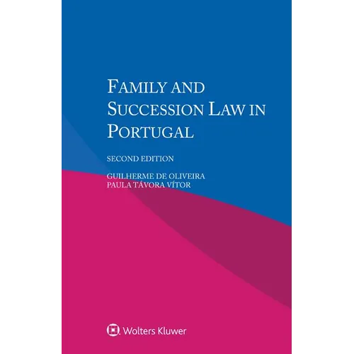 Family and Succession Law in Portugal - Paperback