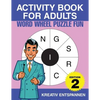 Activity Book for Adults - Word Wheel Puzzle Fun Edition 2 - Paperback