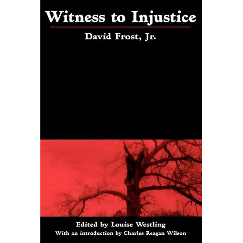 Witness to Injustice - Paperback