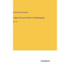 A New Variorum Edition of Shakespeare: Vol. 13 - Hardcover