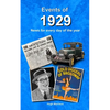 Events of 1929: news for every day of the year - Paperback