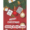 Christmas coloring book for adults: adult christmas coloring books - Paperback