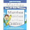Letter Tracing for Kids Matthew Trace my Name Workbook: Tracing Books for Kids ages 3 - 5 Pre-K & Kindergarten Practice Workbook - Paperback