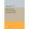 Selected Later Poems of Marie Luise Kaschnitz - Paperback