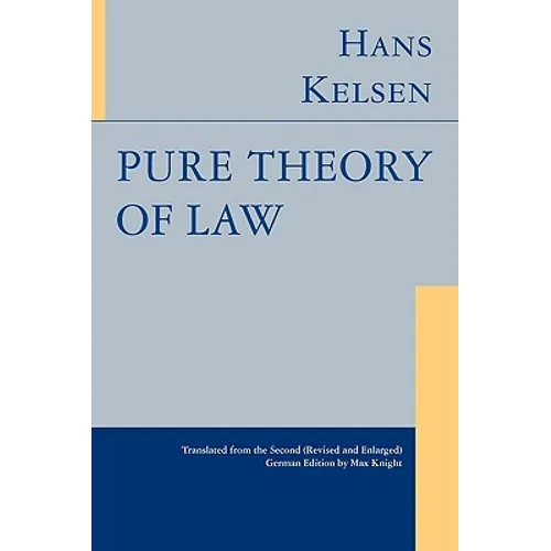 Pure Theory of Law - Paperback