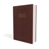 Niv, Gift and Award Bible, Leather-Look, Burgundy, Red Letter Edition, Comfort Print - Paperback
