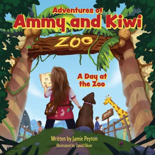 Adventures of Ammy and Kiwi: A Day at the Zoo - Paperback