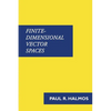 Finite-Dimensional Vector Spaces - Paperback