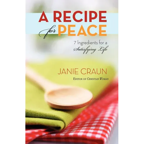 A Recipe for Peace - Paperback