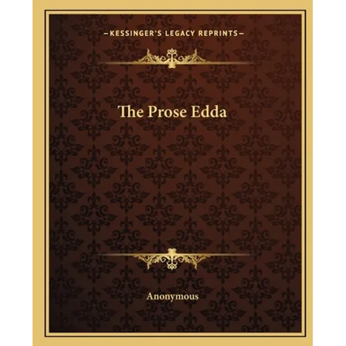 The Prose Edda - Paperback