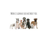 Work is gonna suck without you.: Perfect goodbye gift for coworker that is leaving / going away gift for your co worker, boss, manager, employee. - Paperback