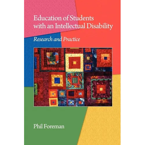 Education of Students with an Intellectual Disability: Research and Practice (PB) - Paperback