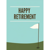 Golf Retirement Guest Book (Hardcover): Retirement book, retirement gift, Guestbook for retirement, retirement book to sign, message book, memory book - Hardcover