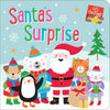 Santa's Surprise: Lift-The-Flap Board Book - Hardcover