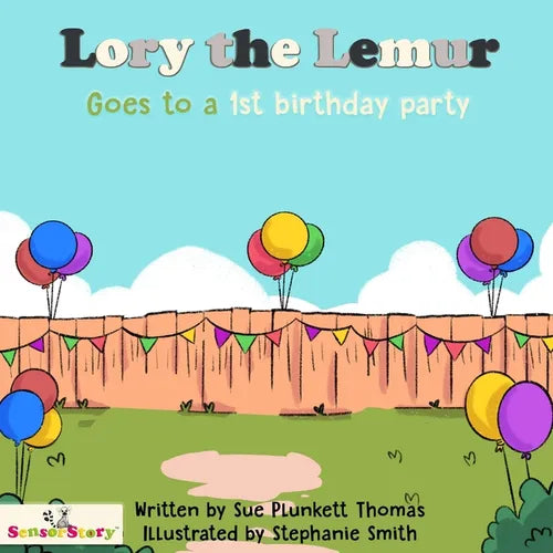 Lory the Lemur Goes to a 1st birthday party - Paperback