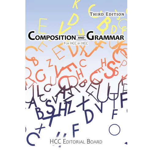 Composition and Grammar: For HCC by HCC - Paperback