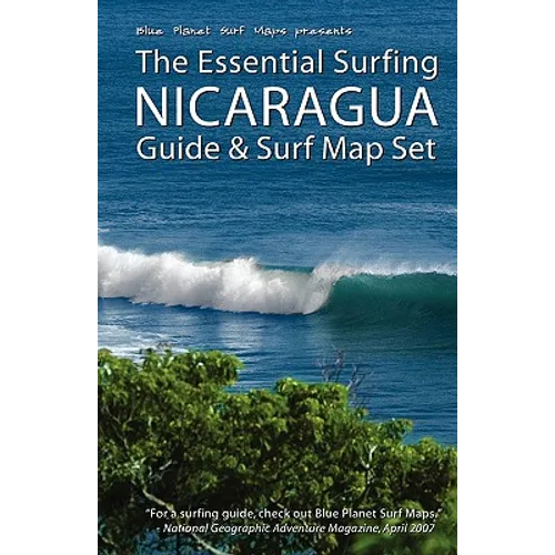 The Essential Surfing NICARAGUA Guide & Surf Map Set - Paperback