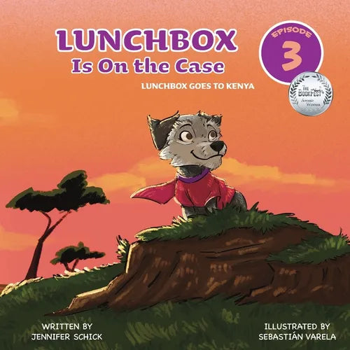Lunchbox Is On the Case: Episode 3: Lunchbox Goes to Kenya - Paperback