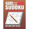 Hard Sudoku Puzzle Book for Adults: 200 Hard Sudoku Puzzles And Solutions Sudoku Puzzle Book with Solutions For Adults Large Print. - Paperback