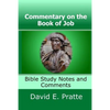 Commentary on the Book of Job: Bible Study Notes and Comments - Paperback