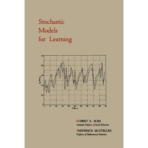 Stochastic Models for Learning - Paperback