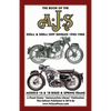 BOOK OF THE AJS 350cc & 500cc OHV SINGLES 1945-1960 - Paperback