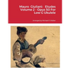 Mauro Giuliani: Etudes Volume 2 - Opus 50 For Low G Ukulele - Paperback