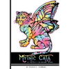 Mythic Cats Pocket Coloring Book - Paperback