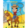 Cowboys Coloring Book 1 - Paperback