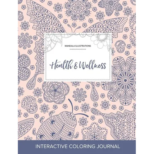 Adult Coloring Journal: Health & Wellness (Mandala Illustrations, Ladybug) - Paperback