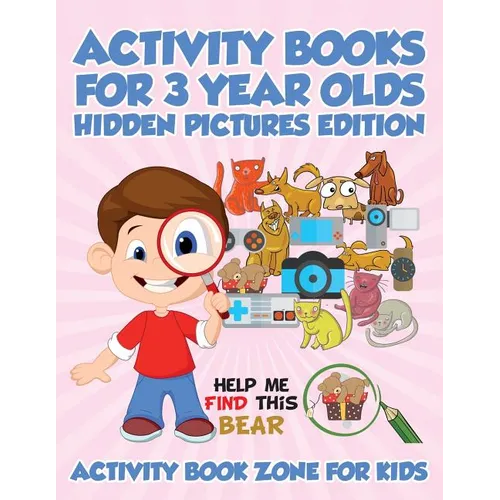 Activity Books For 3 Year Olds Hidden Pictures Edition - Paperback
