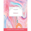 Adult Coloring Journal: Alateen (Turtle Illustrations, Bubblegum) - Paperback